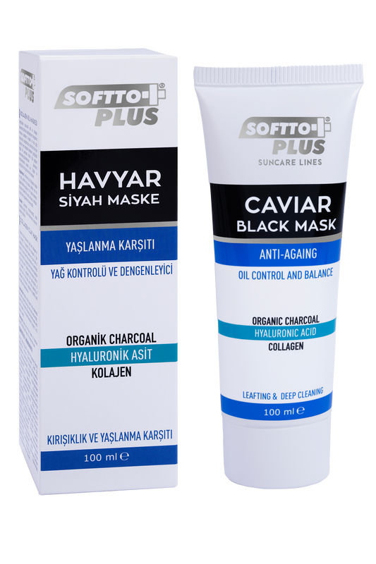 Black Mask With Caviar Anti-Aging, Sebum Control And Balancing – 100 ml