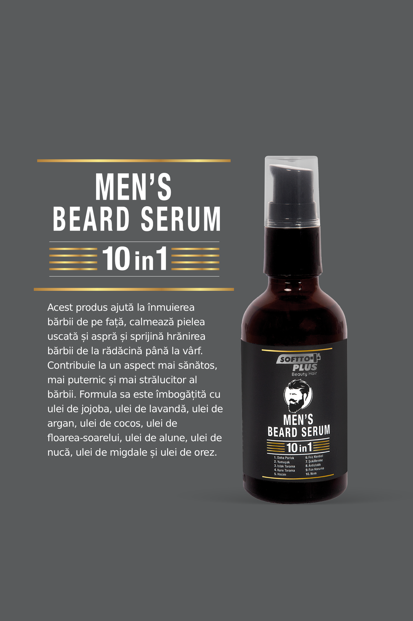 Ser pentru Barbă pentru Bărbați – 50 ml