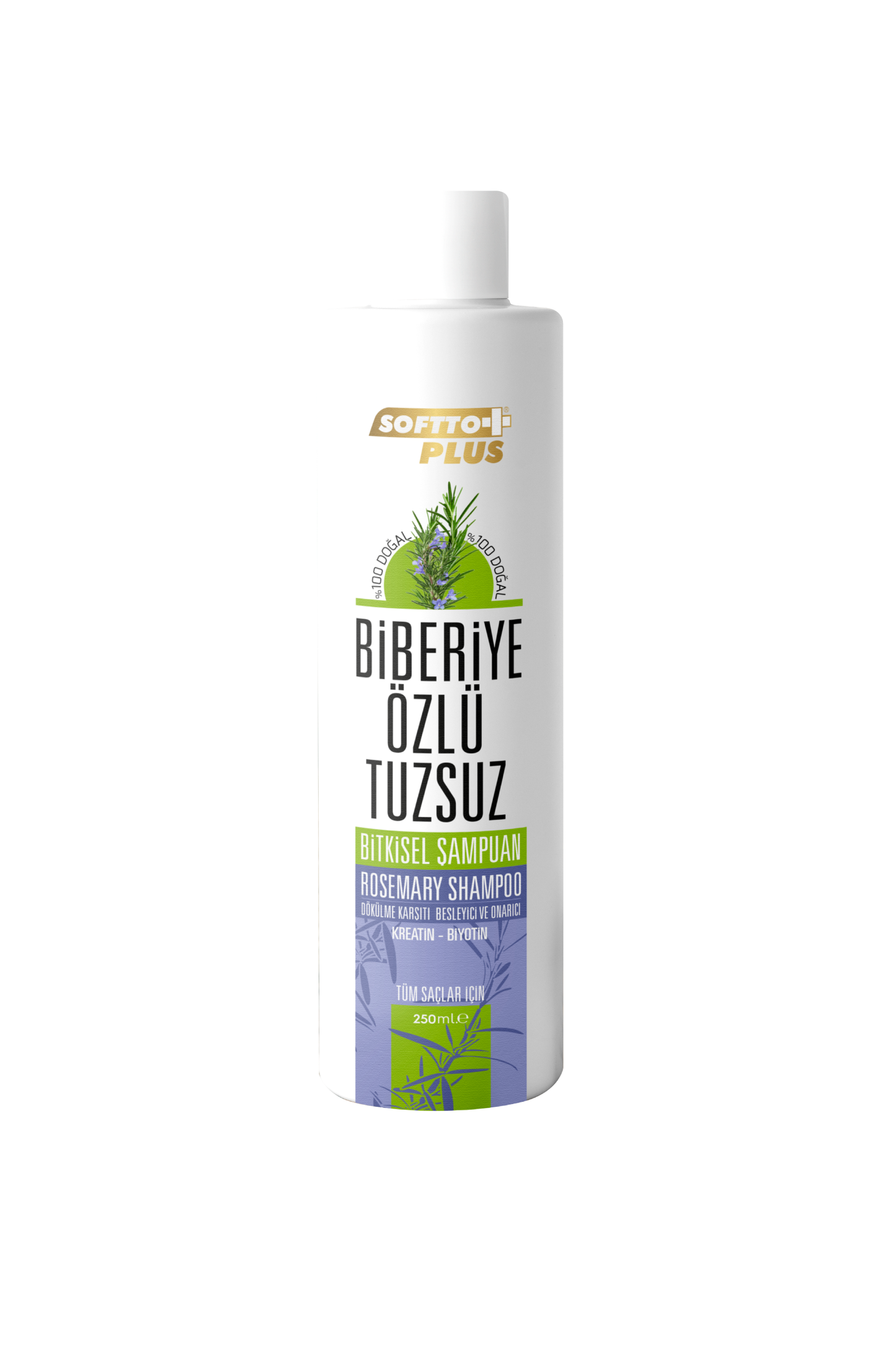 Șampon Fără Sare cu Rozmarin