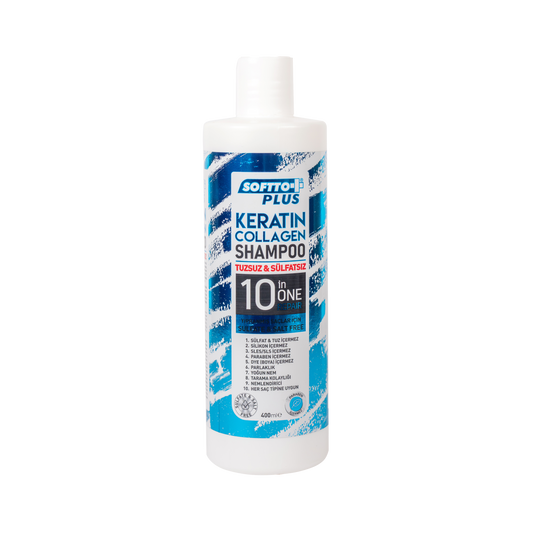 Salt-Free Shampoo with Keratin and Collagen