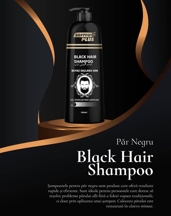 Sampon Black Hair 350 ml