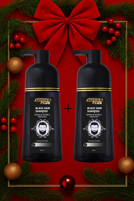 Sampon Black Hair 350 ml x 2