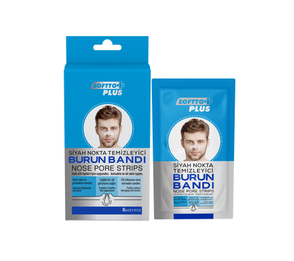 Charcoal Nose Strips – Pore &amp; Blackhead Cleansing (6 pieces)