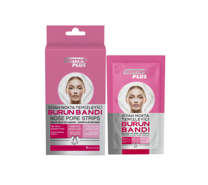 Charcoal Nose Strips – Pore &amp; Blackhead Cleansing (6 pieces) – For Women